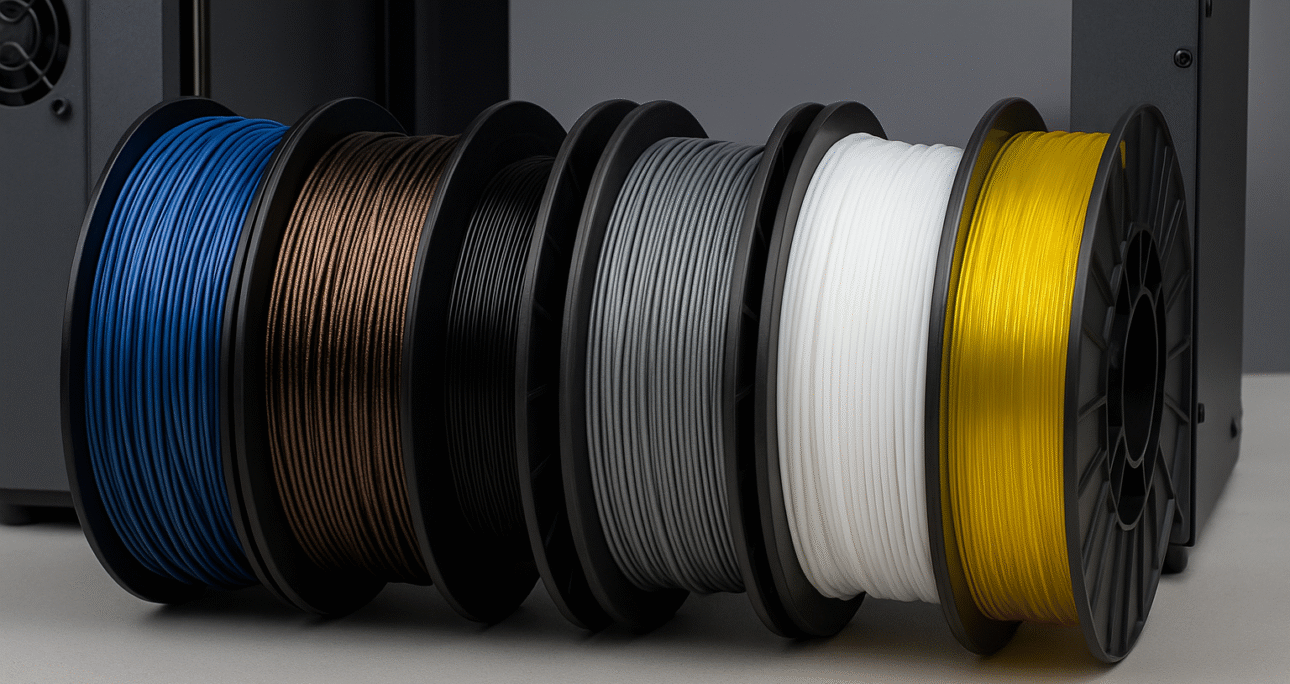 Filamentos especiales para impresión 3D: tipos y usos prácticos