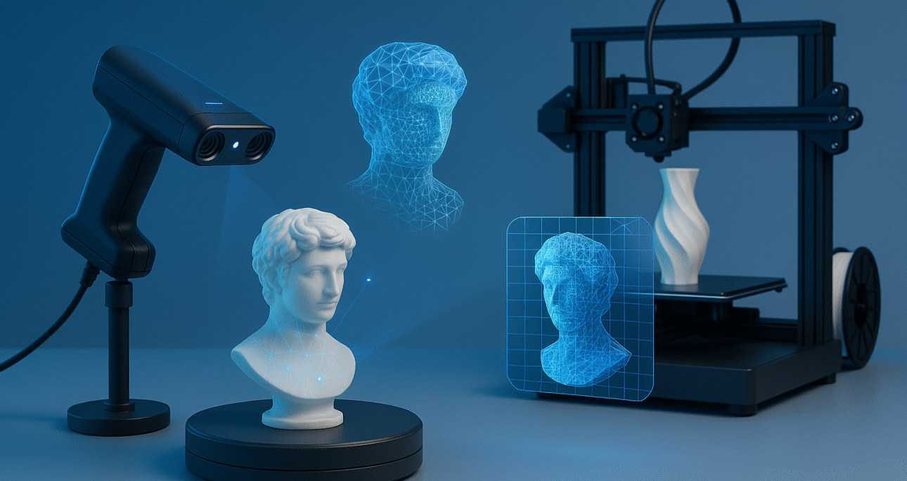 Escaneo 3D e Impresión 3D: Cómo Integrar estas Tecnologías para Optimizar tus Proyectos
