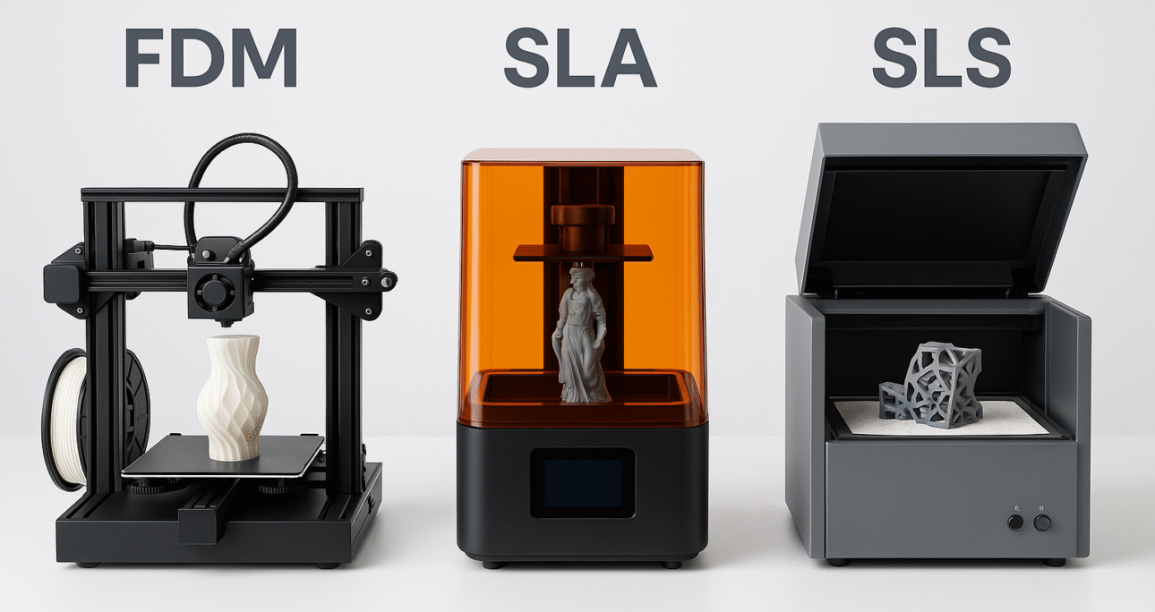 Los diferentes tipos de impresoras 3D y cuál elegir según tu proyecto
