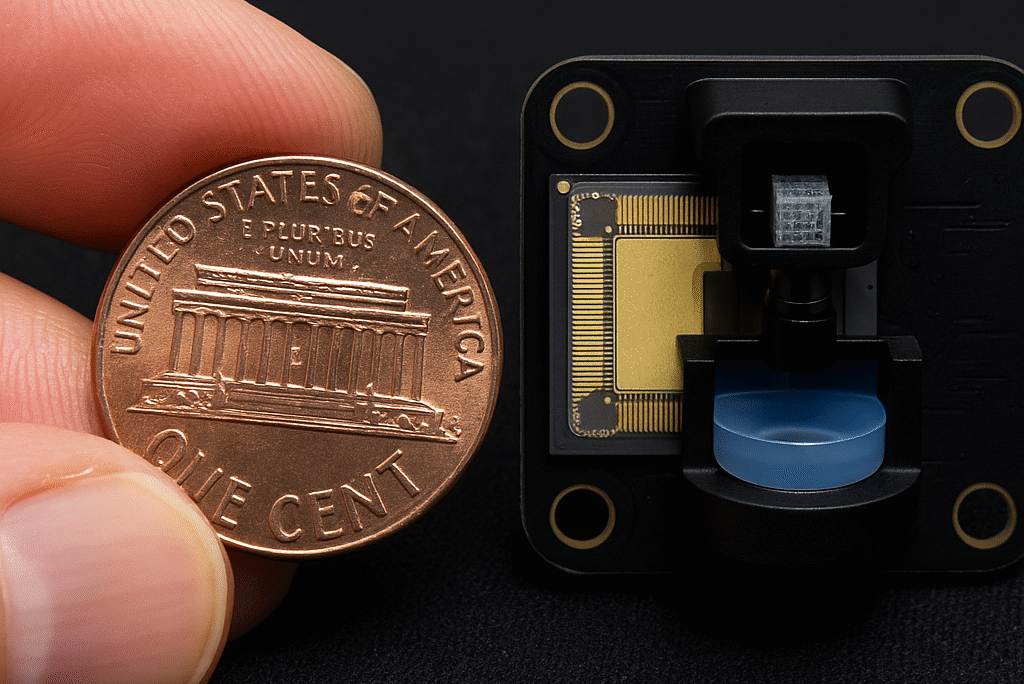 Impresora 3D del tamaño de una moneda: MIT revoluciona la impresión con luz en un chip