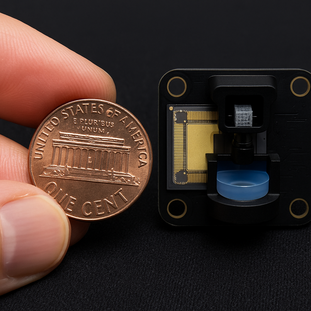 Impresora 3D del tamaño de una moneda: MIT revoluciona la impresión con luz en un chip
