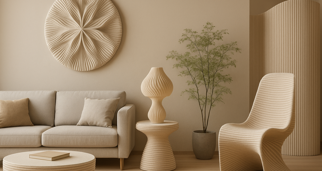 La impresión 3D en el diseño de interiores: personalización al máximo