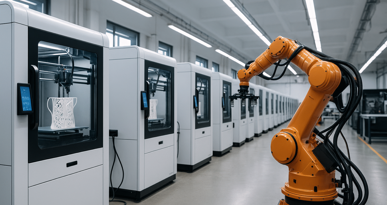 Automatización en impresión 3D para la producción en serie