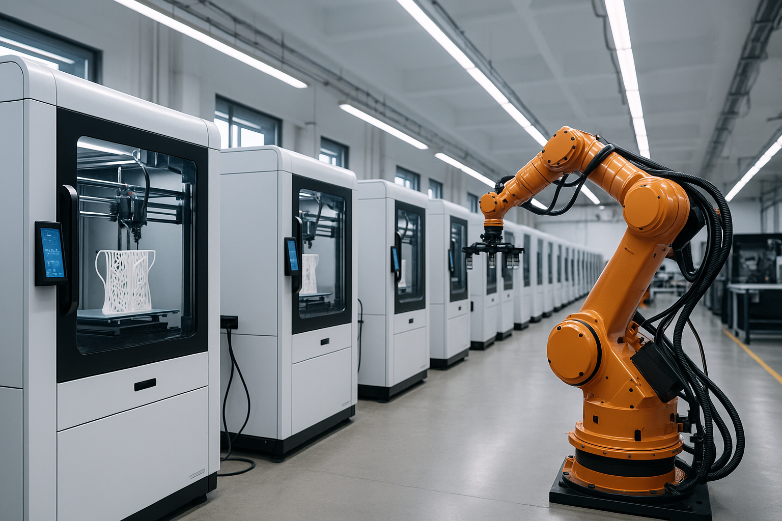 Automatización en impresión 3D para la producción en serie