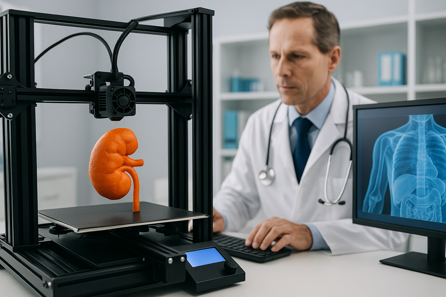 La evolución de la impresión 3D en la medicina moderna