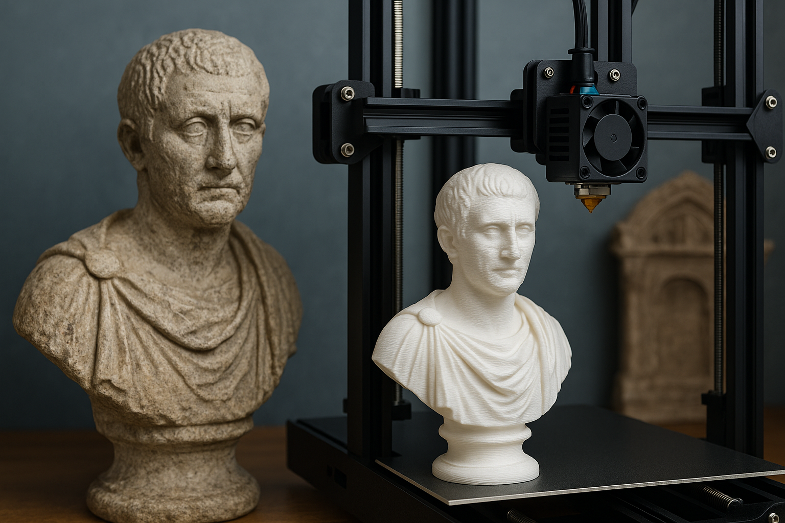 La impresión 3D impulsa la restauración del patrimonio histórico