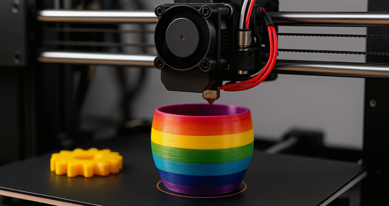 Consejos para imprimir en 3D con múltiples colores y materiales