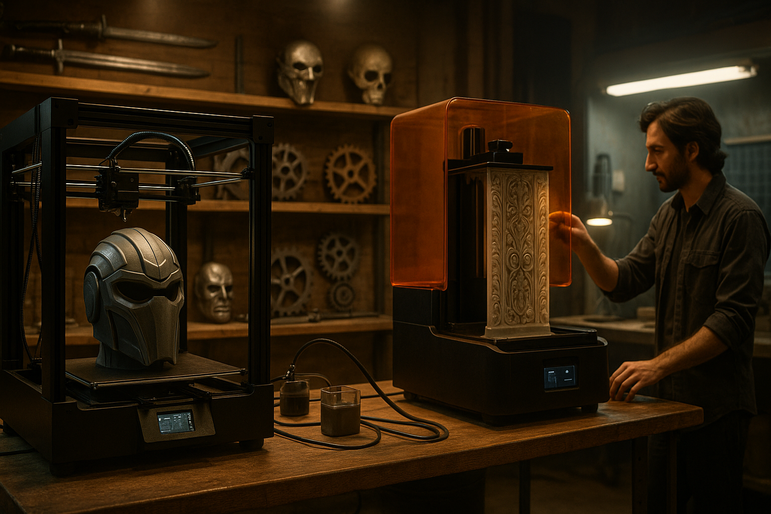 Impresión 3D para el cine y la televisión: props y escenarios a medida