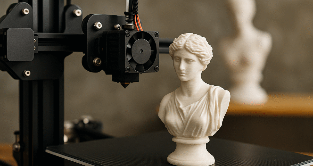 Arte y escultura contemporánea con impresión 3D