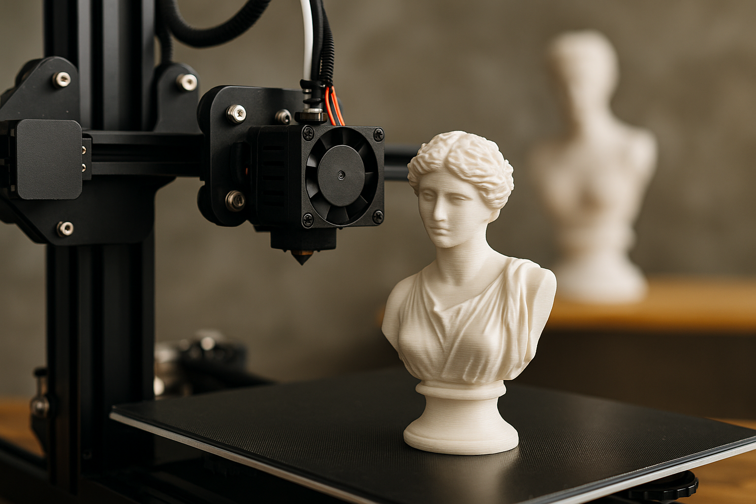 Arte y escultura contemporánea con impresión 3D