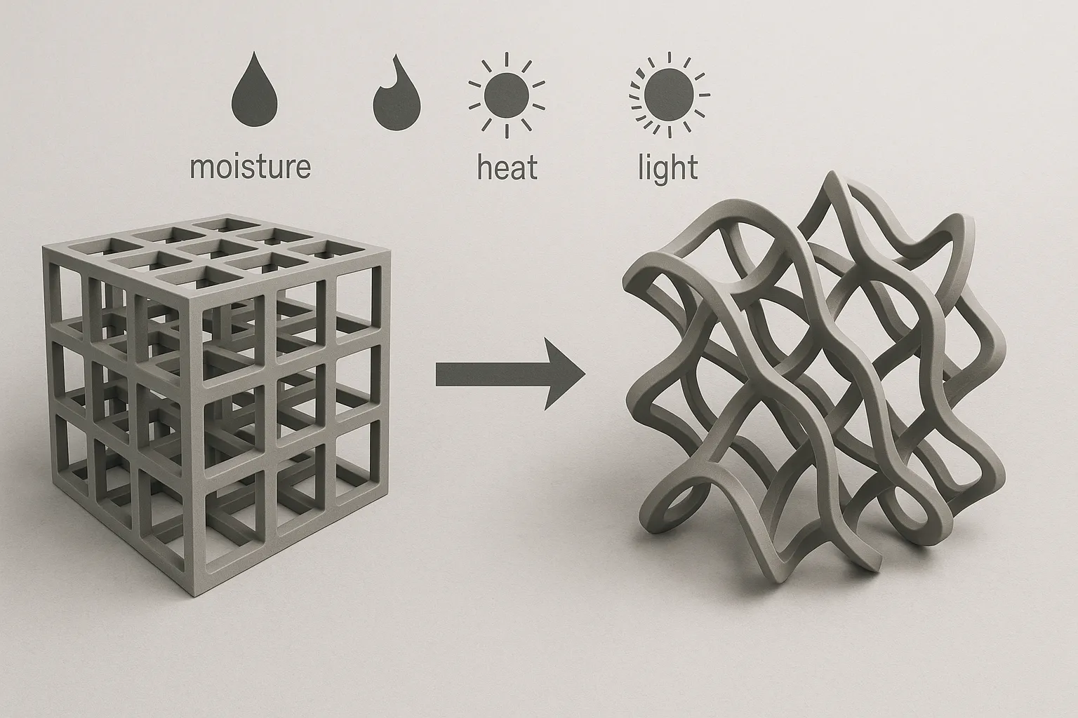 Impresión 4D: materiales inteligentes que cambian con el entorno