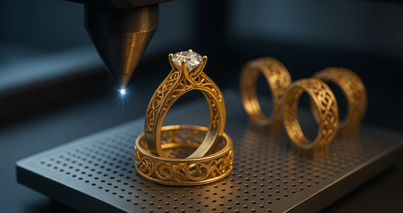 Impresión 3D en joyería: precisión y personalización al detalle