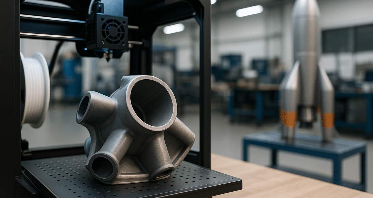 Impresión 3D en la industria aeroespacial: aplicaciones actuales
