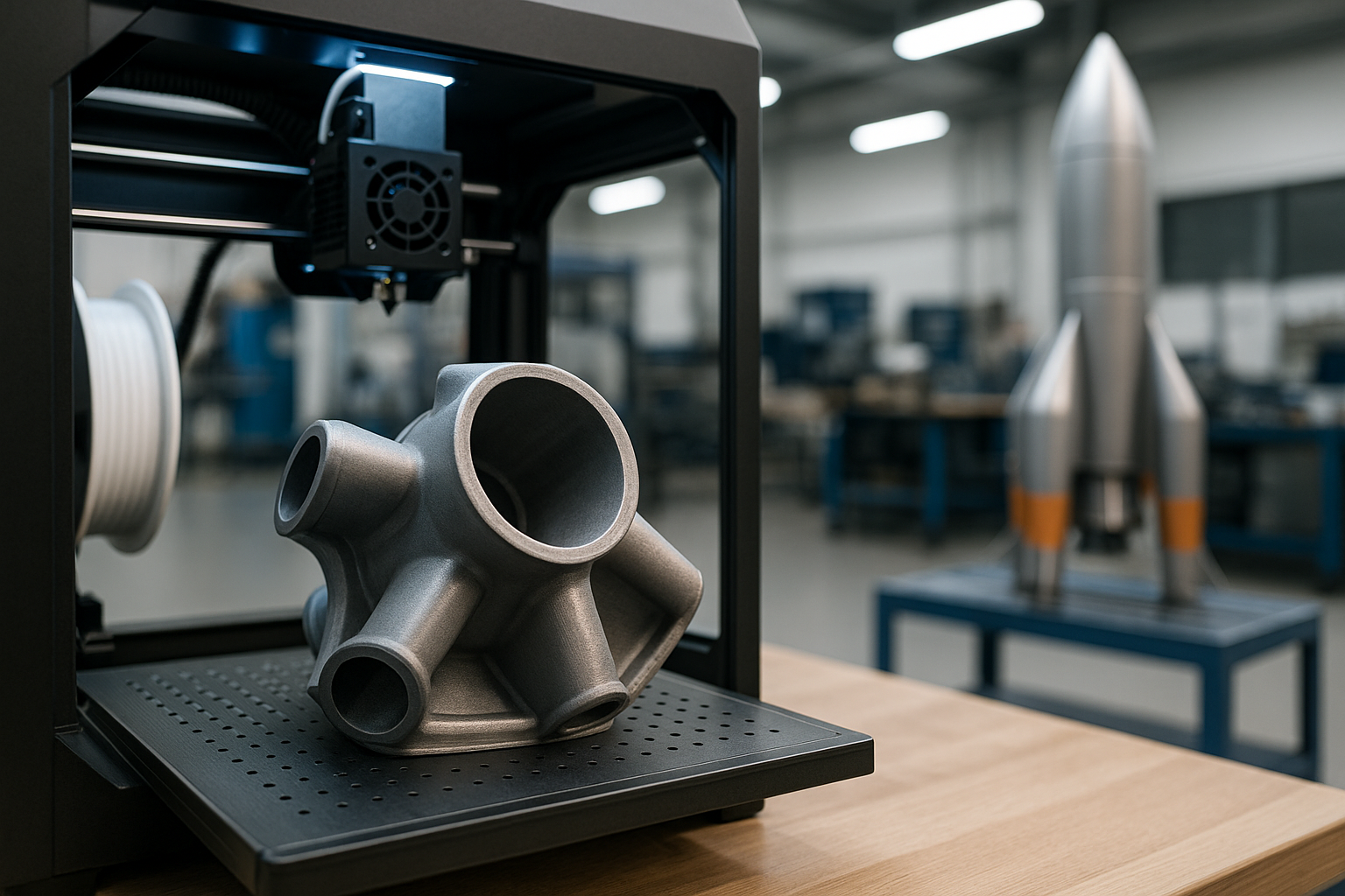 Impresión 3D en la industria aeroespacial: aplicaciones actuales