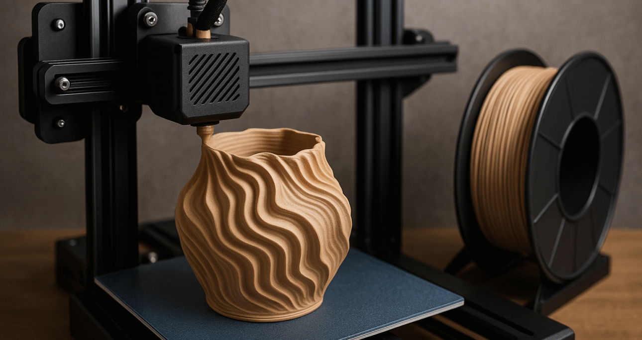 Filamentos cerámicos: nuevas fronteras para la impresión 3D artística