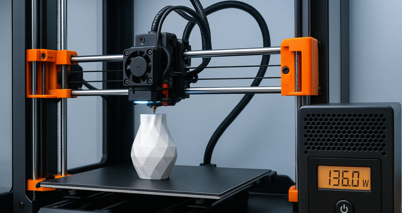 Cómo reducir el consumo energético en tu impresora 3D