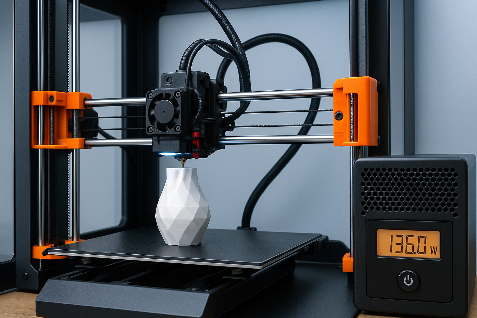 Cómo reducir el consumo energético en tu impresora 3D