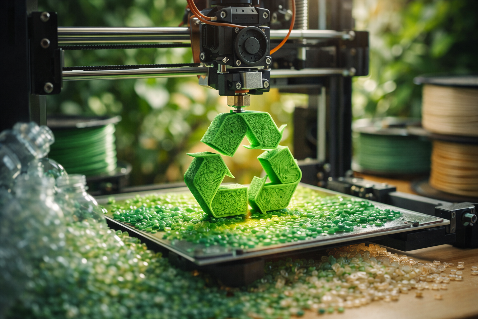 Impresión 3D sostenible: avances hacia una economía circular real